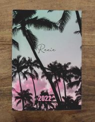 ατζέντα ημερήσιο ημερολόγιο 2022 - palm