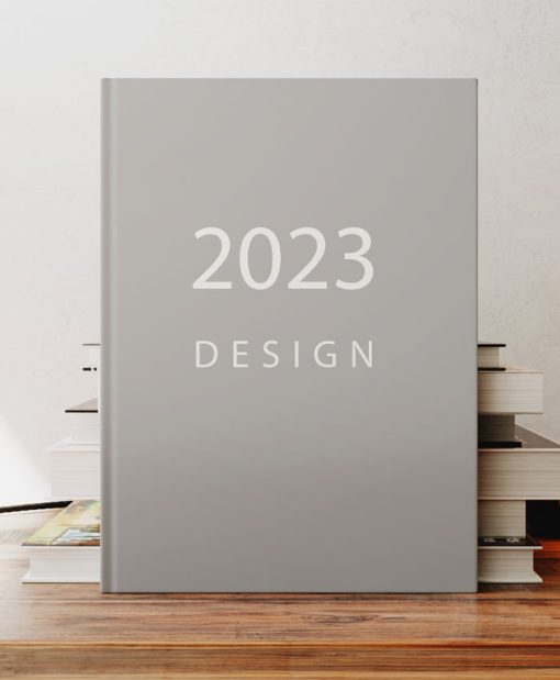 ατζέντα ημερήσιο ημερολόγιο 2023 με εκτυπωμένο εξώφυλλο